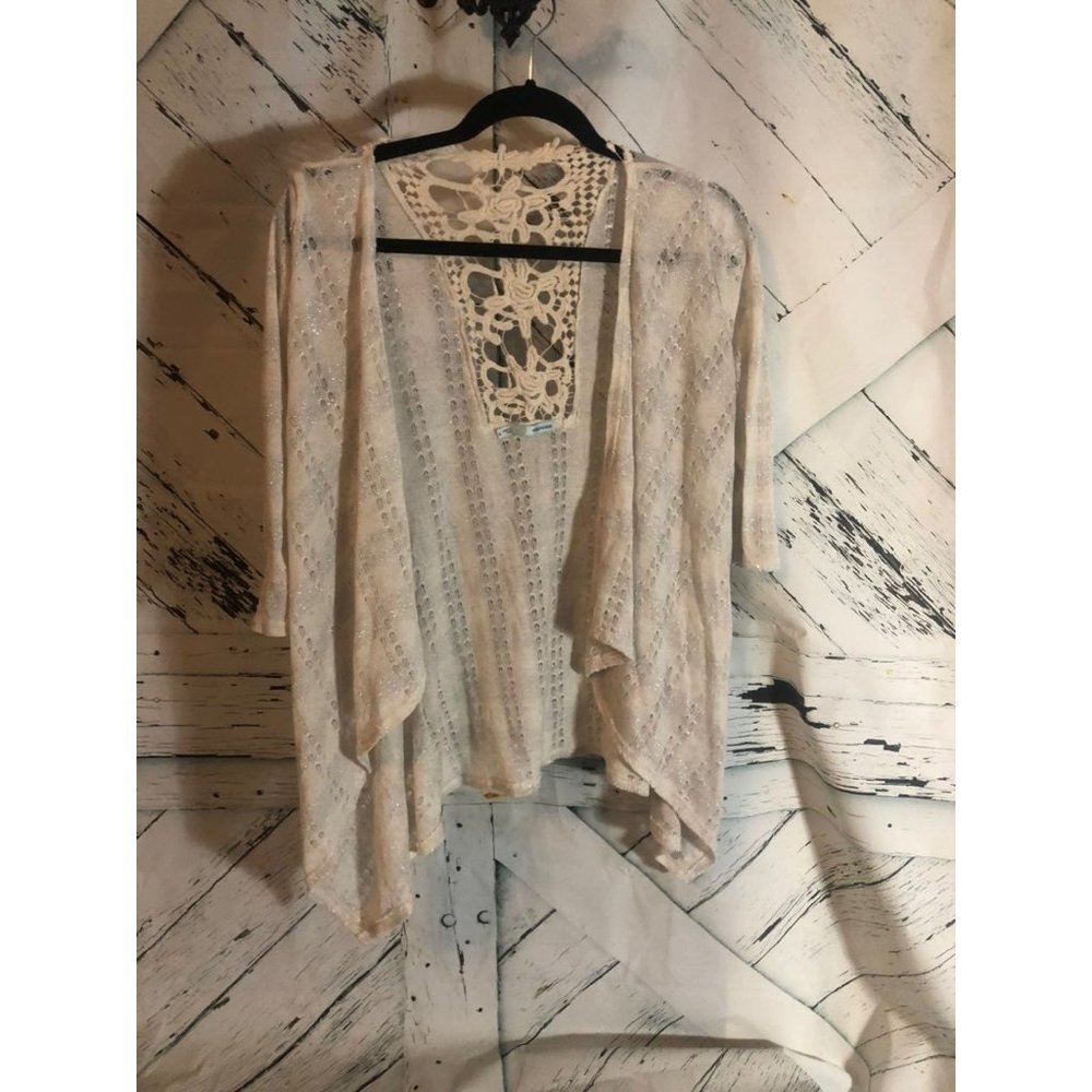 Maurices size s small lace cardigan